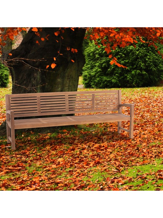 Teak pad Halden 240 cm, teak