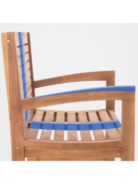 Teak pad Halden 240 cm, teak