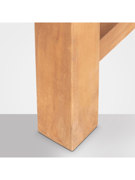 Teak pad Halden 120 cm, teak