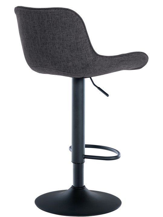 2 db bárszék készlet Minosa szövet, fekete 2 db bárszék készlet Minosa szövet, fekete