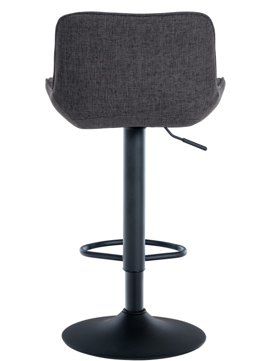 2 db bárszék készlet Minosa szövet, fekete 2 db bárszék készlet Minosa szövet, fekete