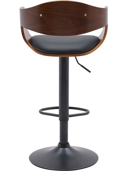 Bárszék Kingston B műbőr, dió/fekete