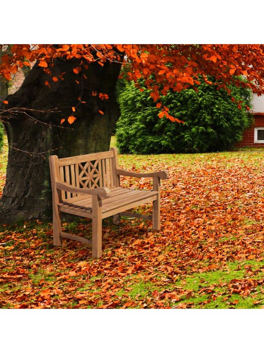 Teak pad Florida 120 cm, teak
