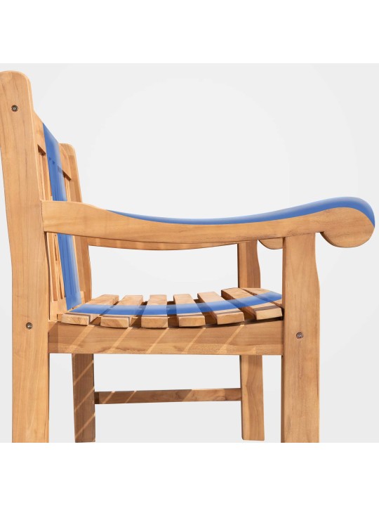 Teak pad Florida 120 cm, teak