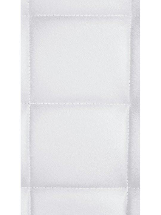 Bárszék Peking V2 műbőr króm, fehér