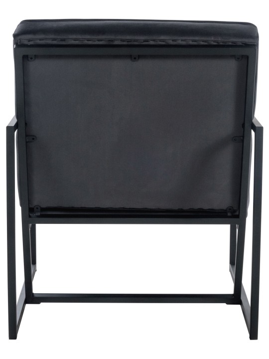 Lounger Avon bársony, szürke