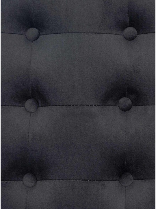 Lounger Avon bársony, szürke