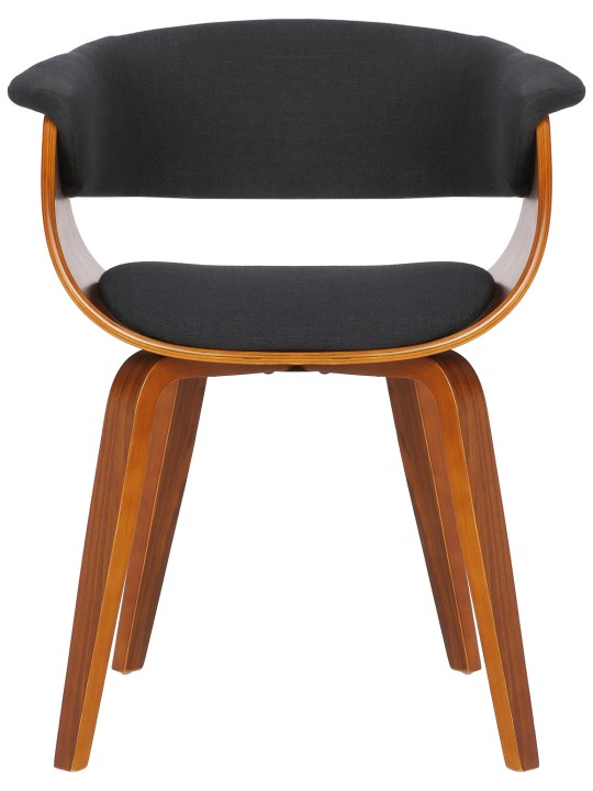 Szék Bruce szövet dió, fekete