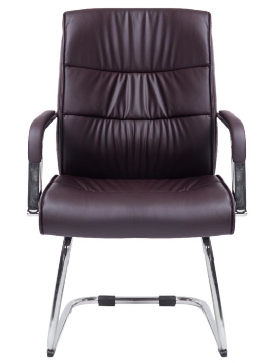 2 db-os Sievert látogatói szék készlet, barna