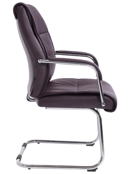 2 db-os Sievert látogatói szék készlet, barna