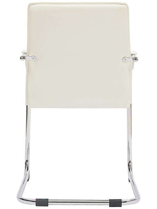 2 db Tira műbőr látogatószék szett, fehér