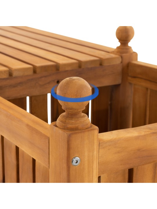 Teak pad Boston, teak