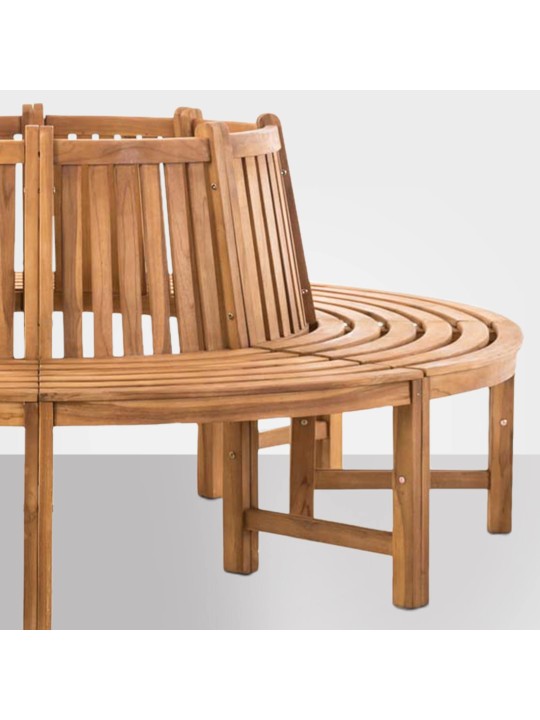 Fapad Novum 200 cm körül, teak