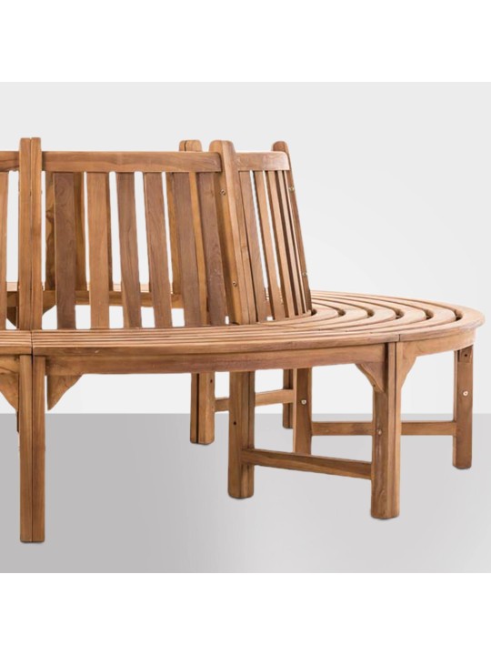 Fapad Novum 250 cm körül, teak
