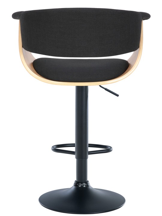 Bárszék Vestal szövet, natúr/fekete