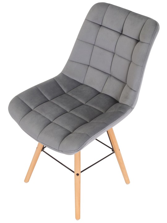 Szék Leni bársony, szürke Szék Leni bársony, szürke