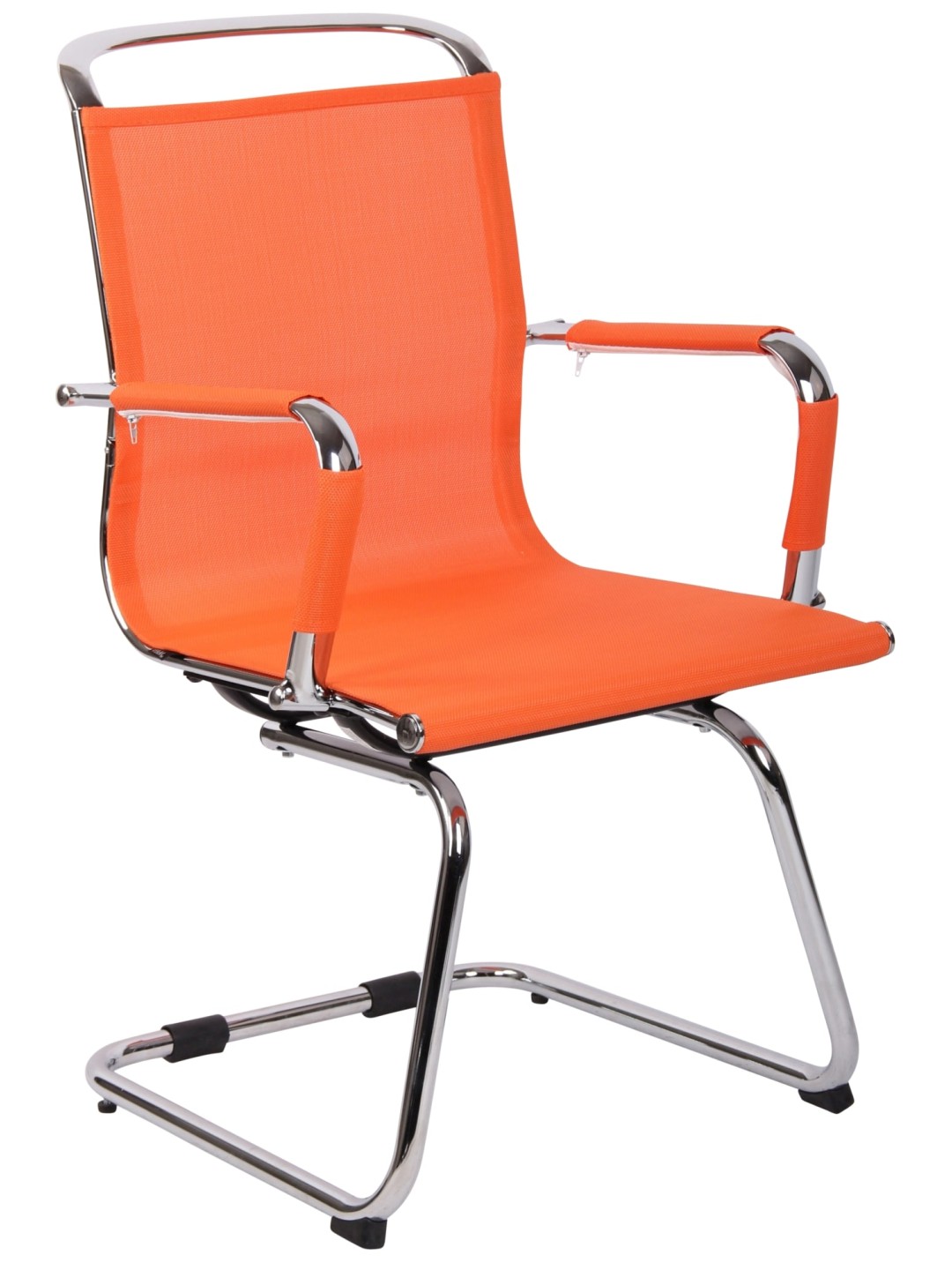 Barnet Mesh látogatói szék, narancs