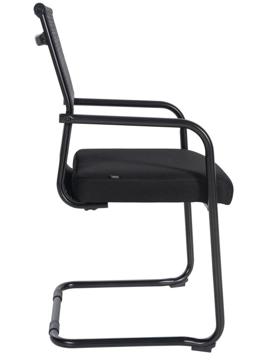 Denny látogatói szék, fekete