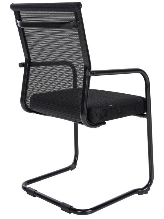 Denny látogatói szék, fekete