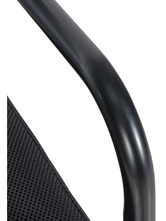 Denny látogatói szék, fekete