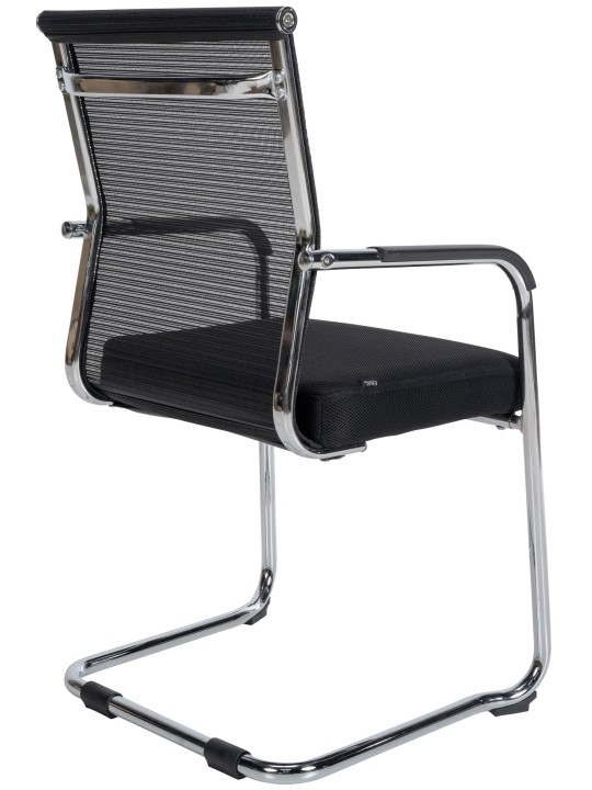 Denny látogatói szék, króm