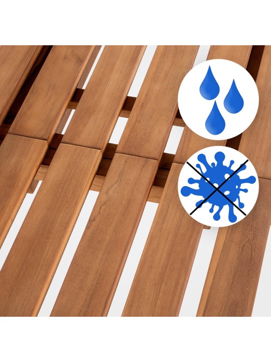 Orlando teak pad 150 cm, teak