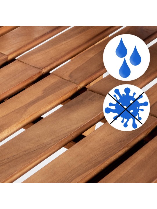 Teak pad Luka 150 cm, teak