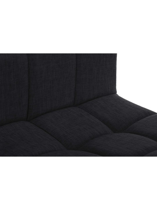 Bárszék Calma szövet, fekete