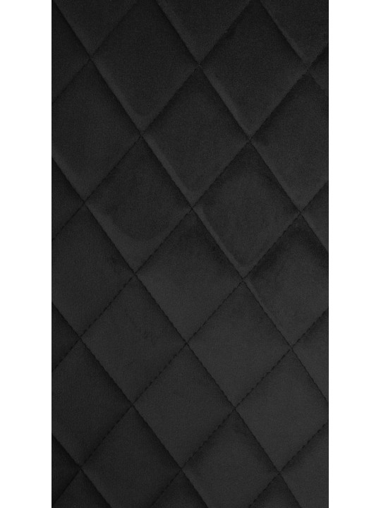 Szék Telde bársony, fekete Szék Telde bársony, fekete