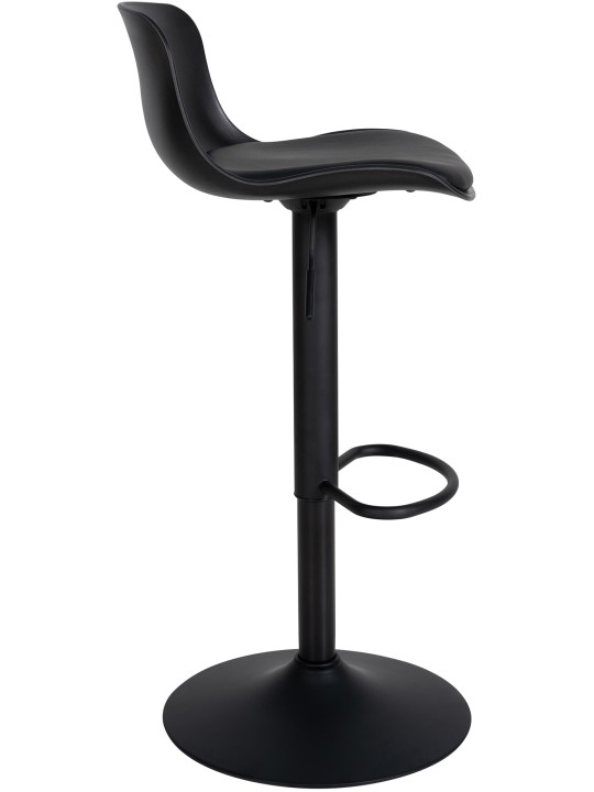 Bárszék Almada műbőr, fekete