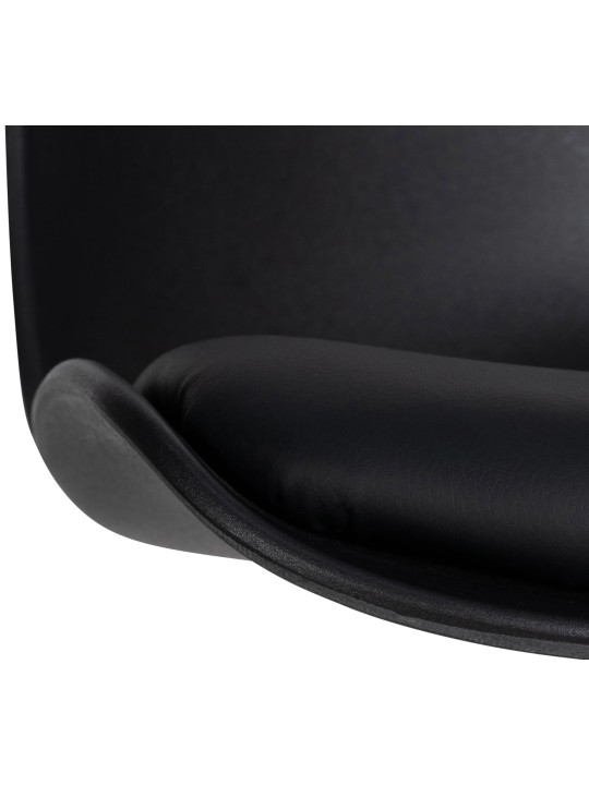 Bárszék Almada műbőr, fekete