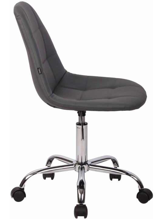 Reims műbőr irodai szék, szürke