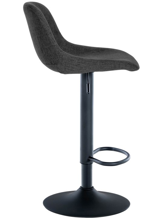 Bárszék loft szövet, fekete