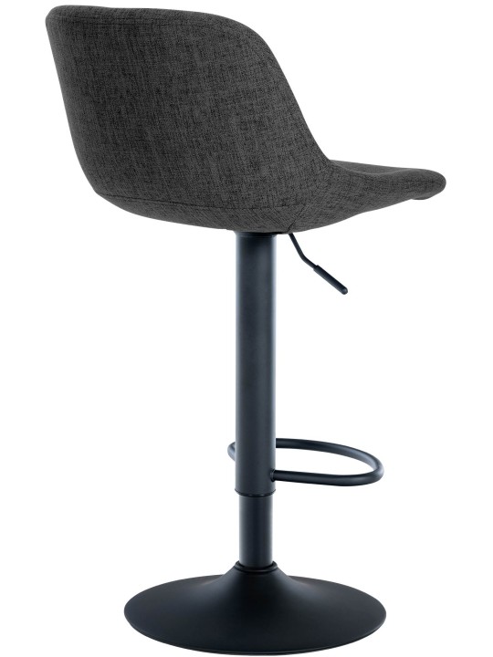 Bárszék loft szövet, fekete