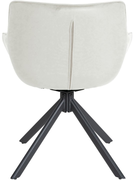 Westport bársony szék, krém