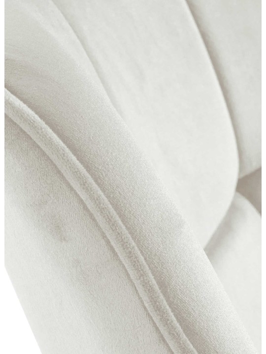 Westport bársony szék, krém