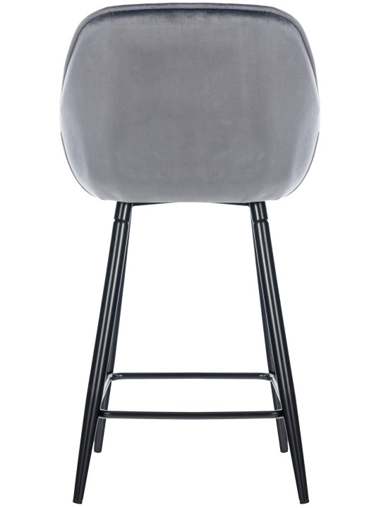 Bárszék Gibson 76 bársony, sötétszürke