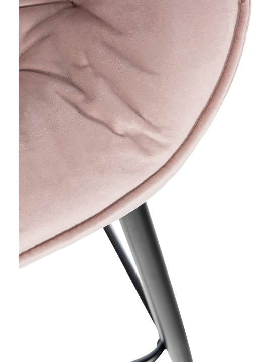 Bárszék Gibson 76 bársony, rózsaszín