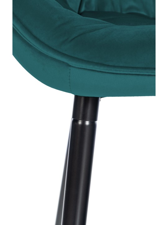 Bárszék Gibson 76 bársony, sötétzöld