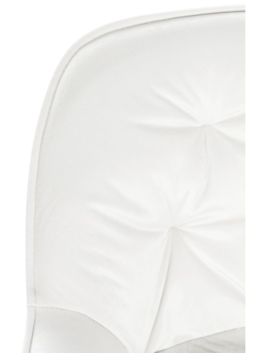 Bárszék Gibson 76 bársony, krémfehér