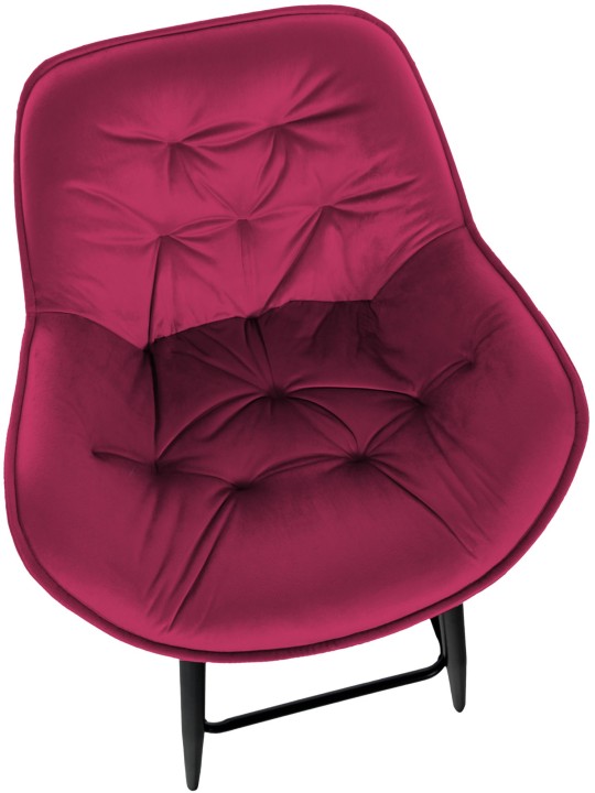 2 db bárszék szett Gibson 76 bársony, lila