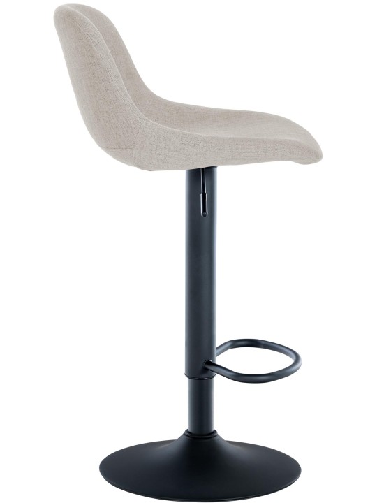 2 db bárszék tetőtéri anyagból álló készlet, krém