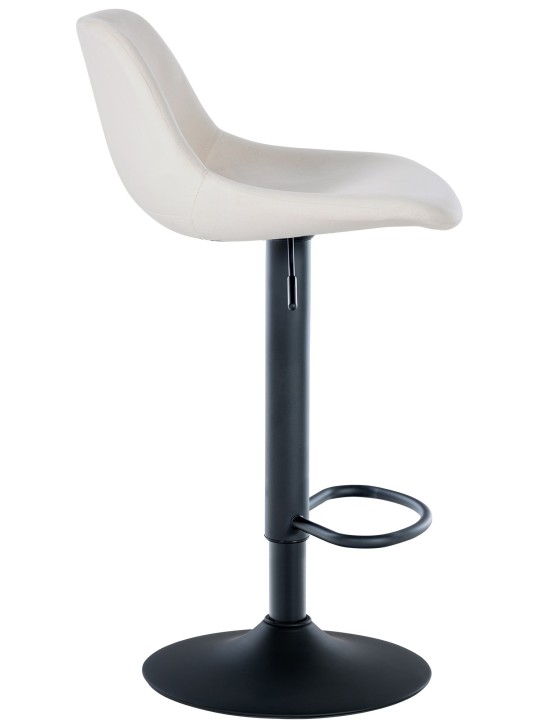 2 db bárszék szett Loft bársony, krém