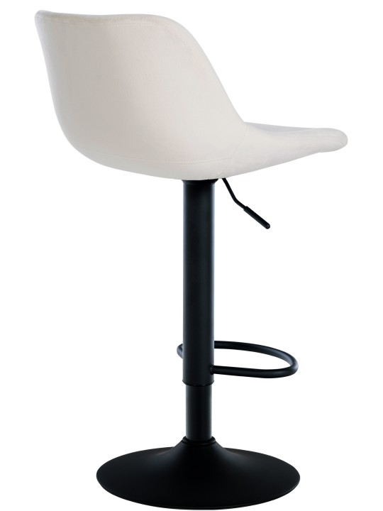 2 db bárszék szett Loft bársony, krém