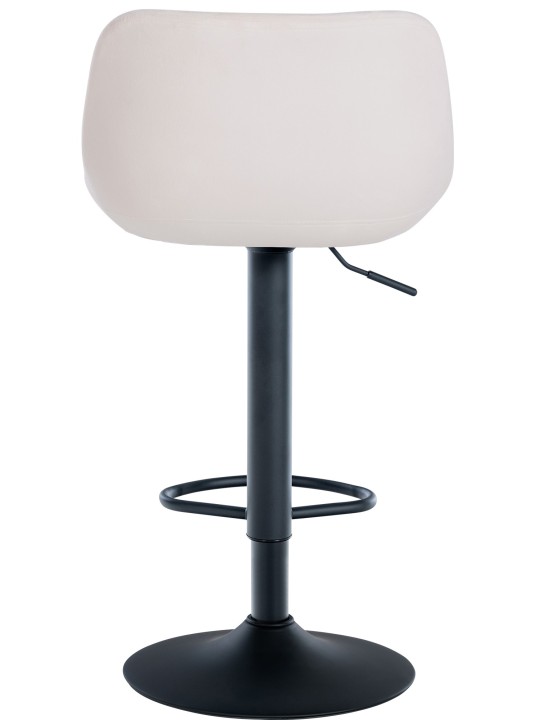 2 db bárszék szett Loft bársony, krém