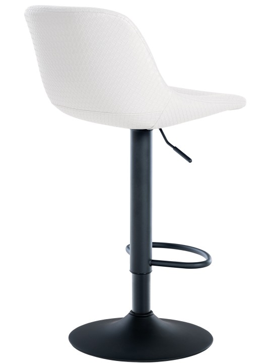 2 db bárszék szett Loft műbőr, fehér