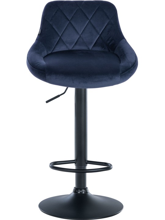 Bárszék Lazio bársony, kék