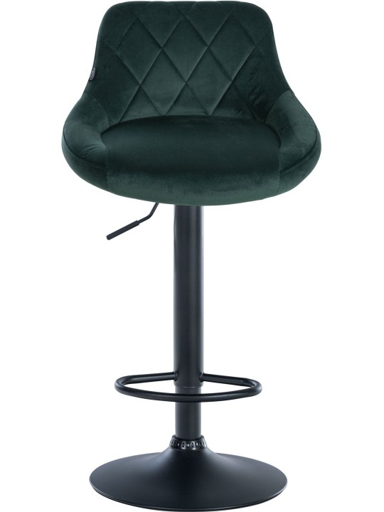 Bárszék Lazio bársony, sötétzöld