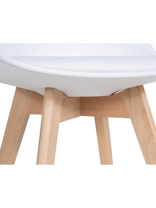 6 db Ramsey étkezőszék készlet, fehér