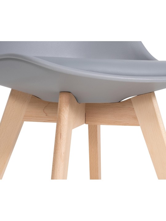 6 db Ramsey étkezőszék készlet, szürke